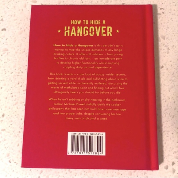 Hardcover Novelty Book: How To Hide A Hangover & Other Cool Ways To Behave Badly - Picture 4 of 4